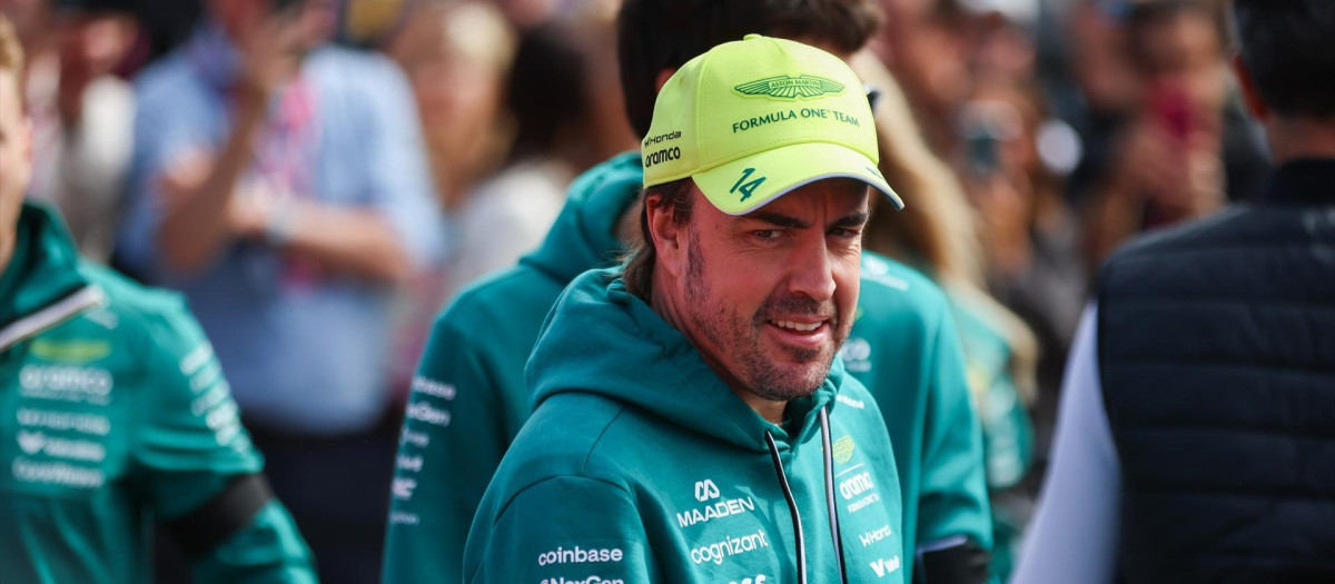 Fernando Alonso, en una imagen de esta temporada
