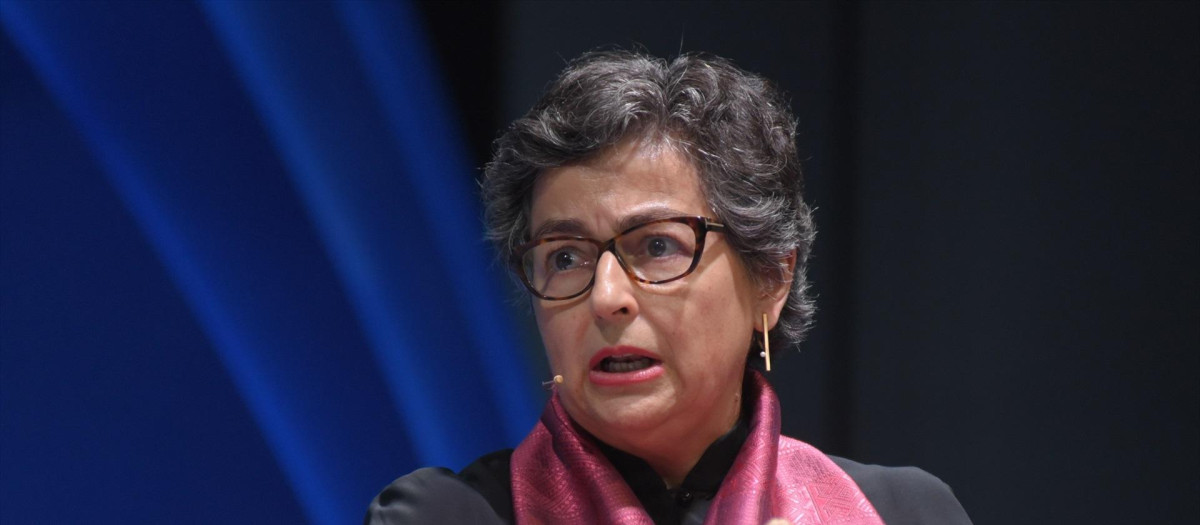 (La ex ministra de Asuntos Exteriores, Unión Europea y Cooperación, Arancha González Laya