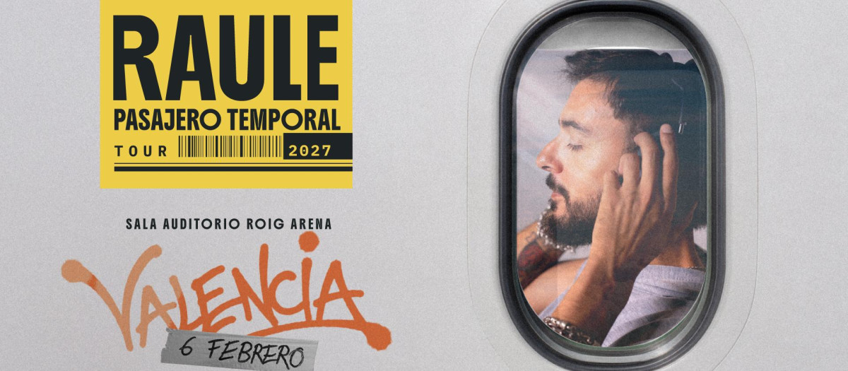 Cartel Concierto Raule