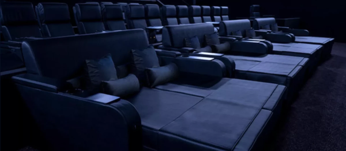 Los "VIP beds" del Cinesa Parc Vallès