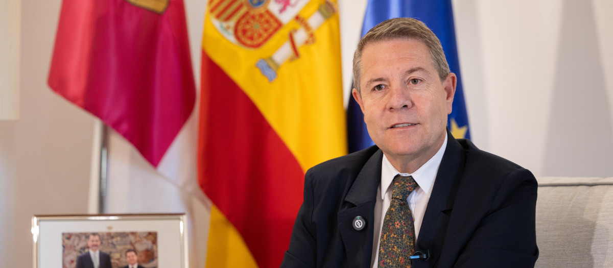 El presidente de Castilla-La Mancha, Emiliano García-Page