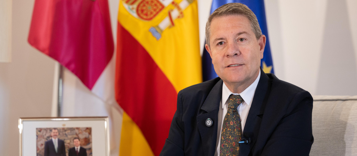 El presidente de Castilla-La Mancha, Emiliano García-Page