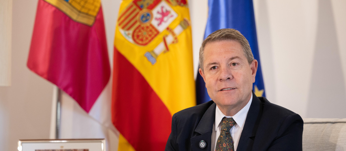 El presidente de Castilla-La Mancha, Emiliano García-Page