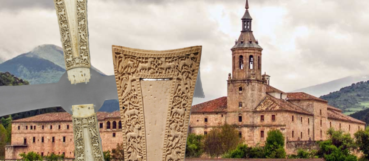 Fragmentos de la Cruz procesional de San Millán