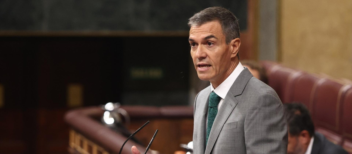 El presidente del Gobierno, Pedro Sánchez