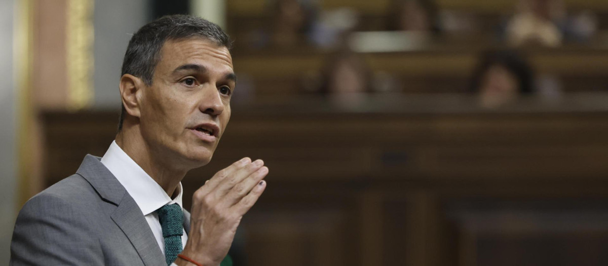 El presidente del Gobierno, Pedro Sánchez, comparece este jueves en el Congreso de los Diputados para informar de la gestión de la crisis en Ceuta