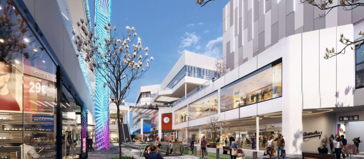 Proyecto centro comercial Nasas Madrid