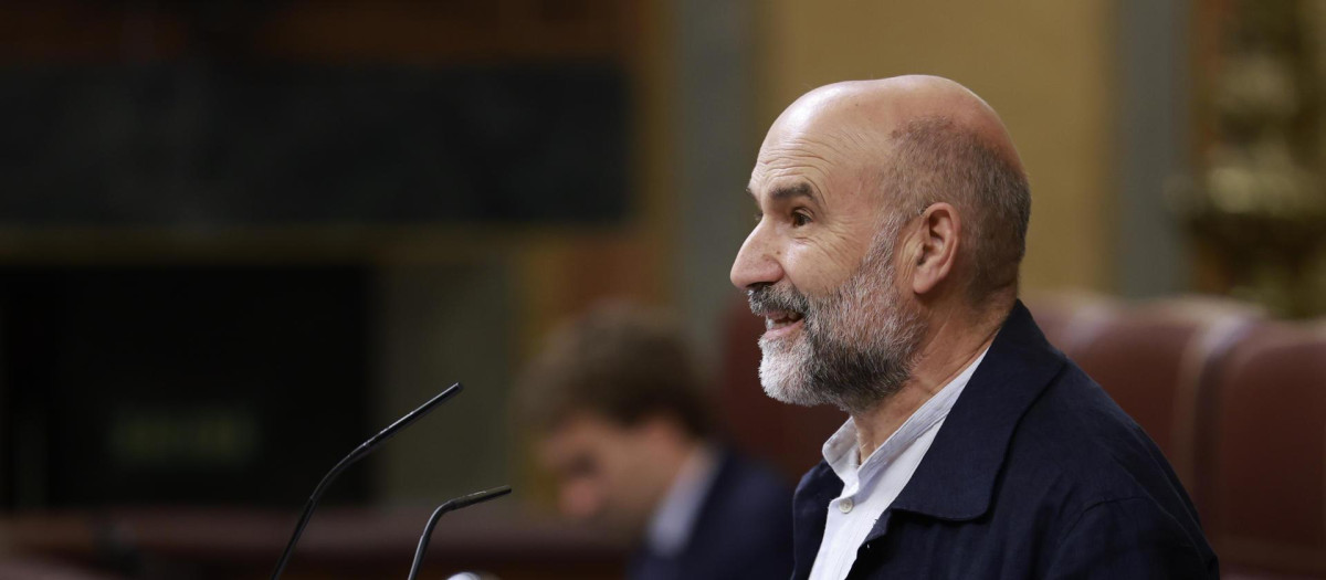 Néstor Rego, diputado del BNG, en el Congreso