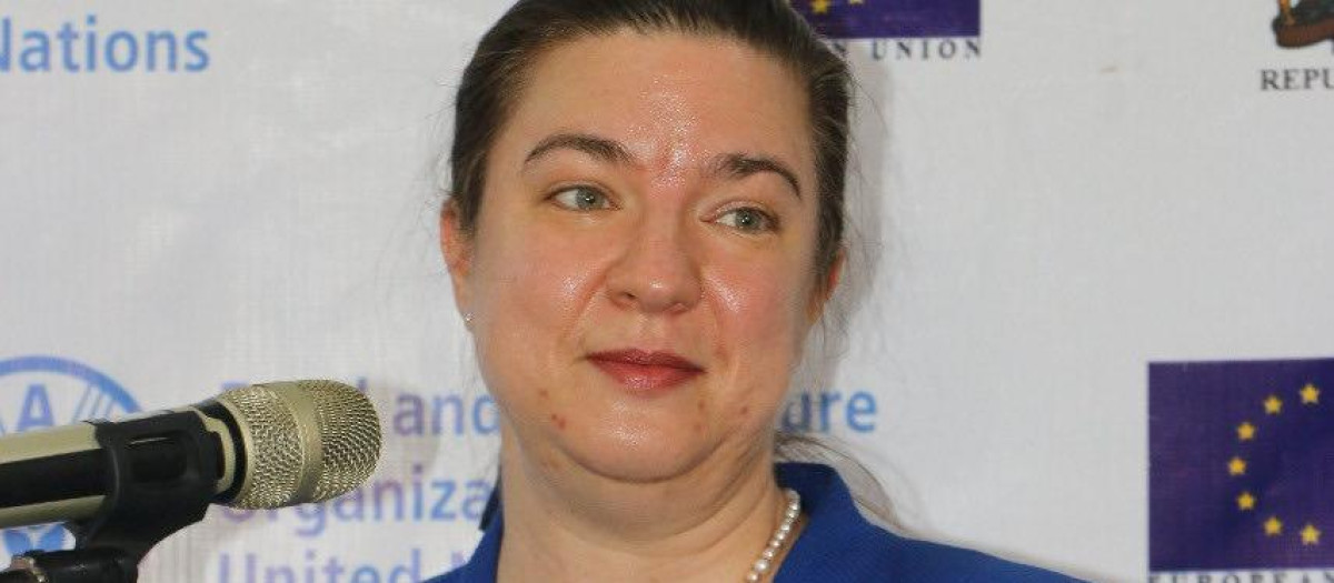 Katrin Hagemann, embajadora de la UE en Zimbabue