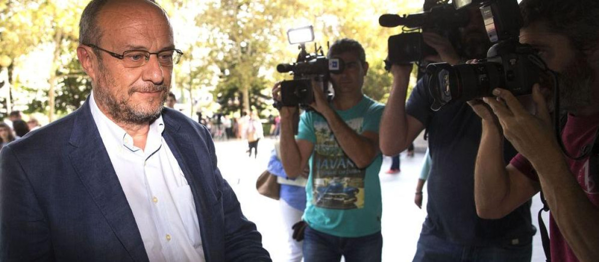 Imagen de archivo de Rafael Rubio entrando a los Juzgados de Valencia