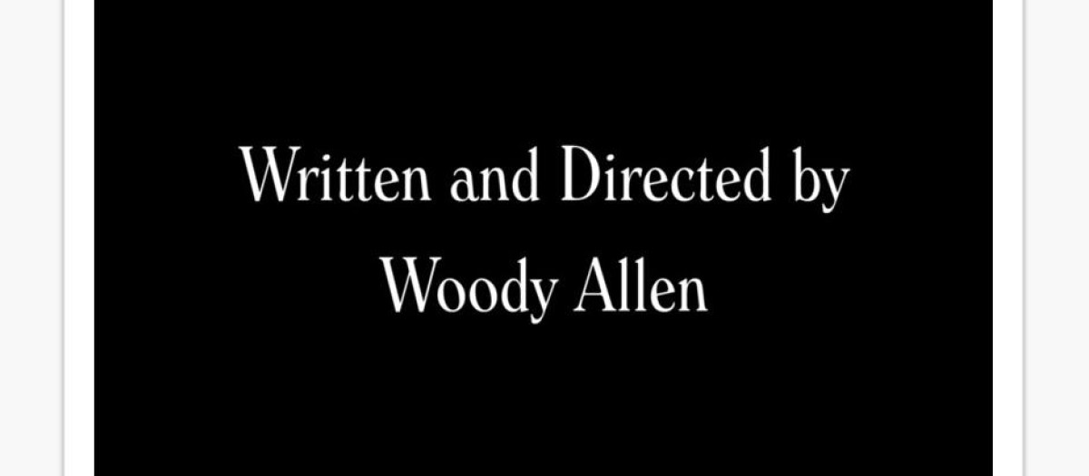 Los característicos títulos de crédito de las películas de Woody Allen