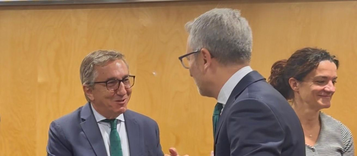 El conseller de Hacienda, José Antonio Rovira, en el Consejo de Política Fiscal y Financiera (CPFF)