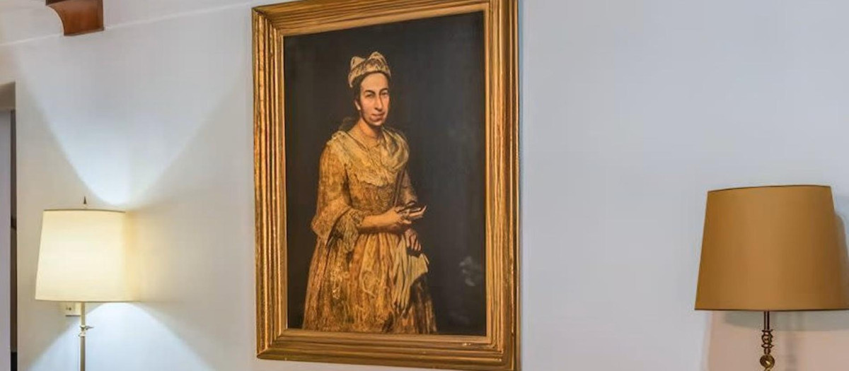 'Retrato de una dama' de Giuseppe Ghislandi