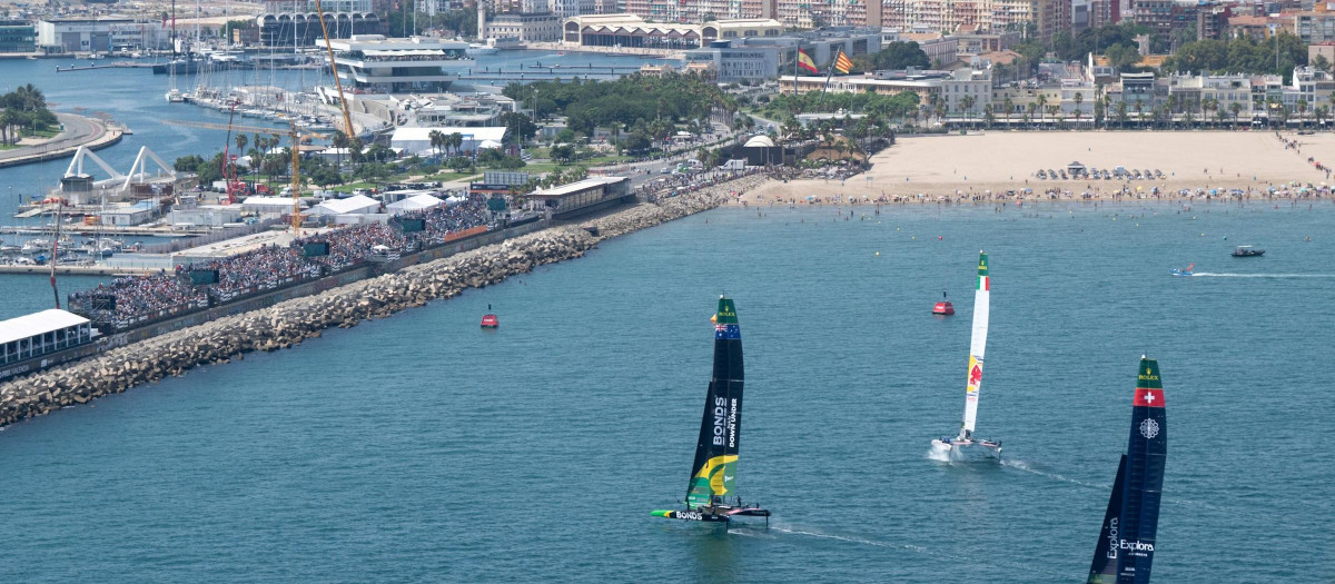 Imagen del Sail GP en Valencia