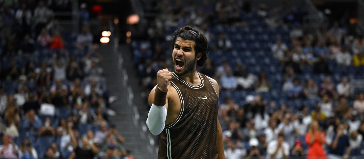 Carlos Alcaraz ya está en octavos de final del US Open