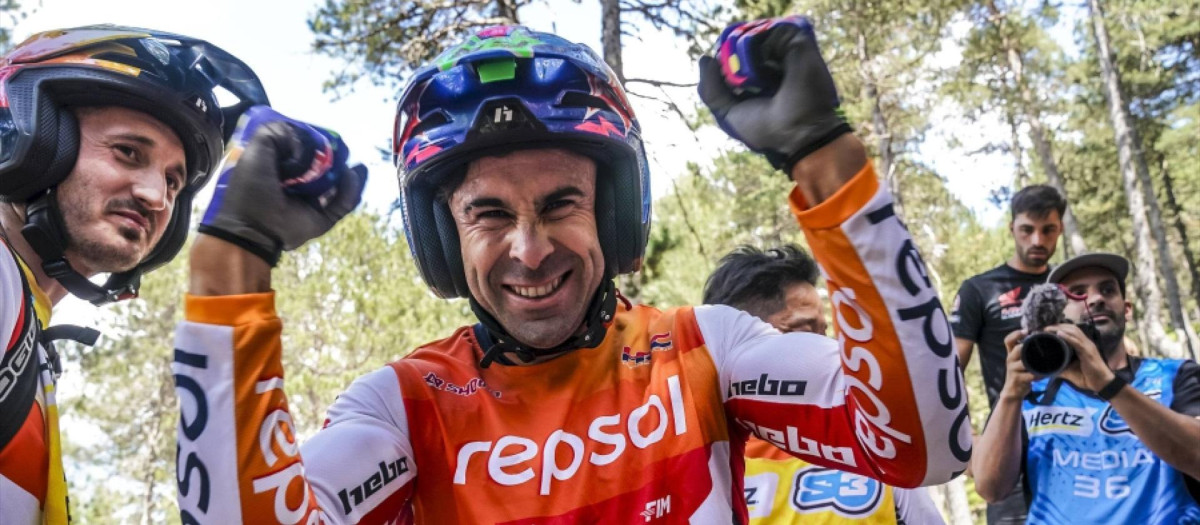 Toni Bou ganó este domingo su 40º título mundial de trial