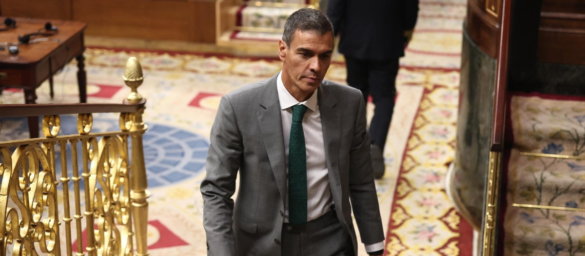 El presidente del Gobierno, Pedro Sánchez