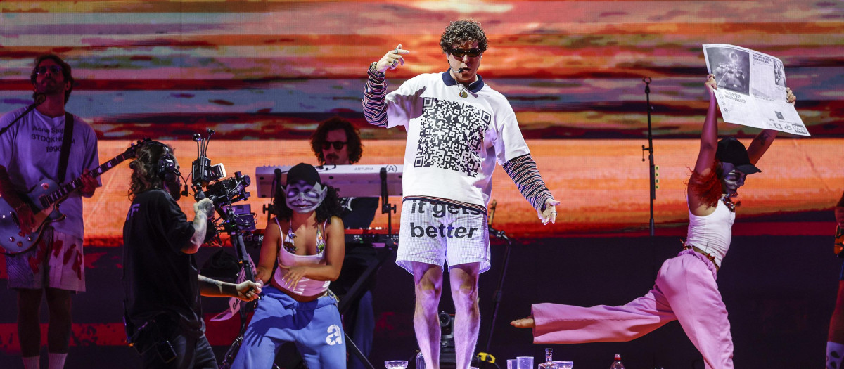 Imagen del concierto celebrado este domingo en el Roig Arena
