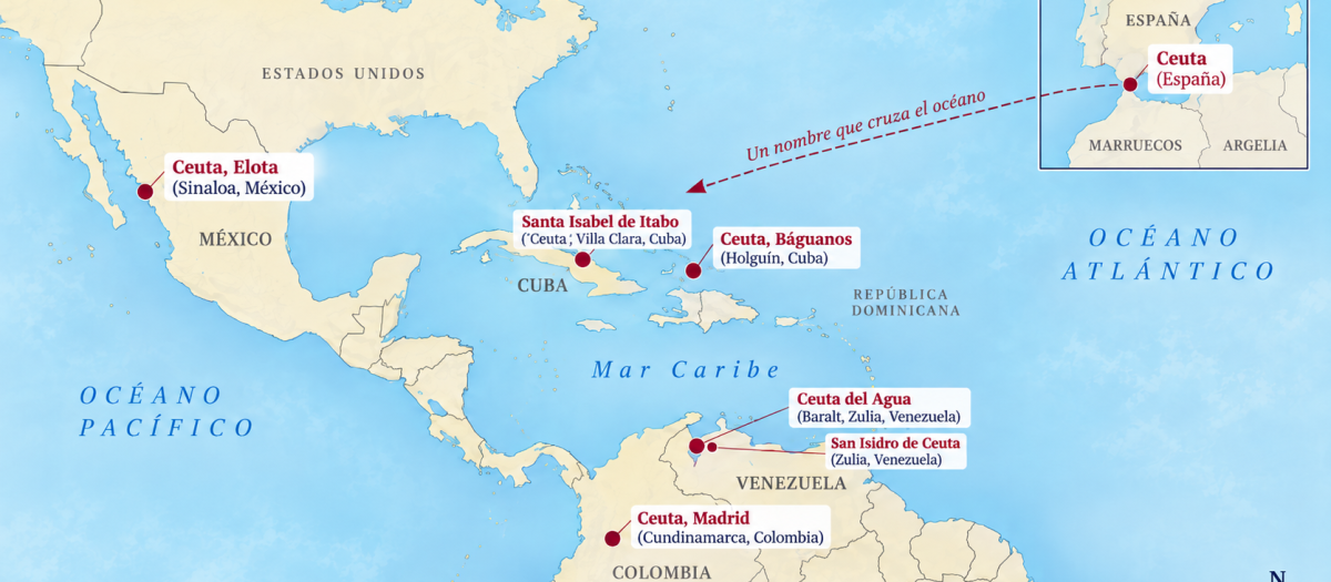 Las otras Ceuta de América: de México a Cuba, los pueblos que conservan el nombre de la ciudad española