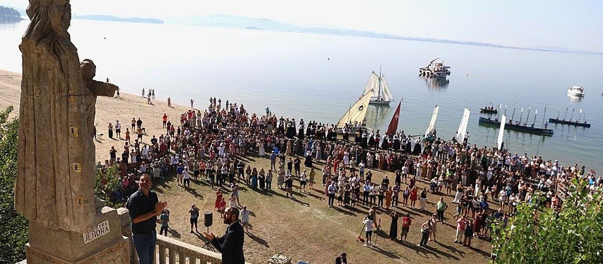 El pueblo de Galicia que recuerda a su Virgen tras 21 años lejos del mar