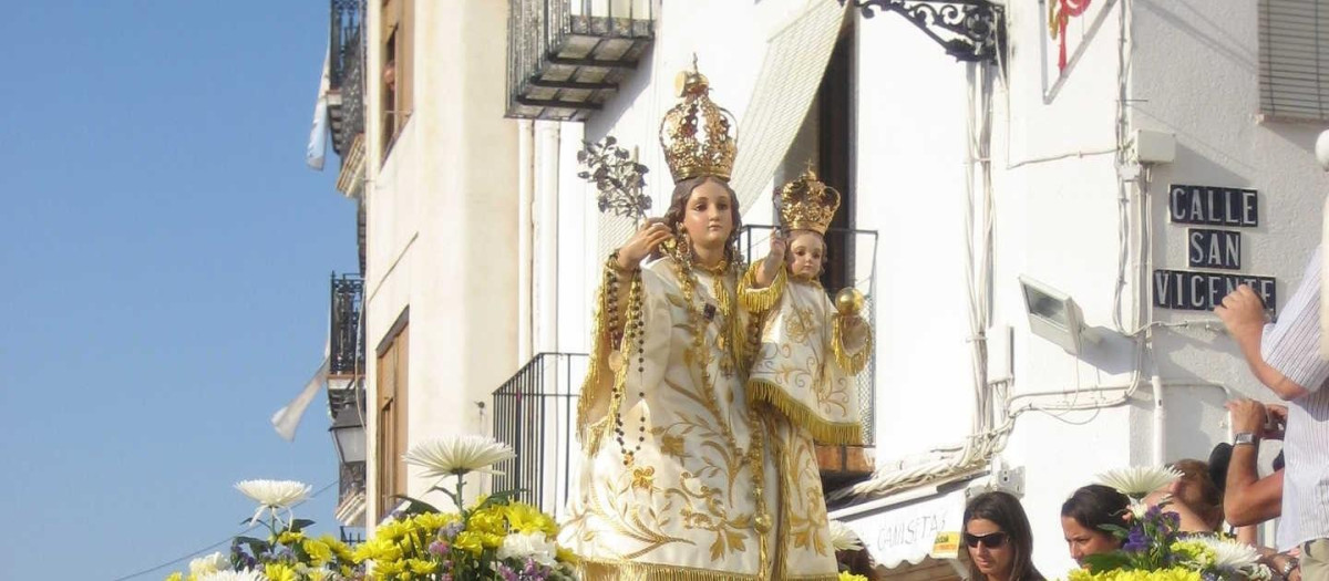 Imagen de la Mare de Déu de l'Ermitana de Peñíscola