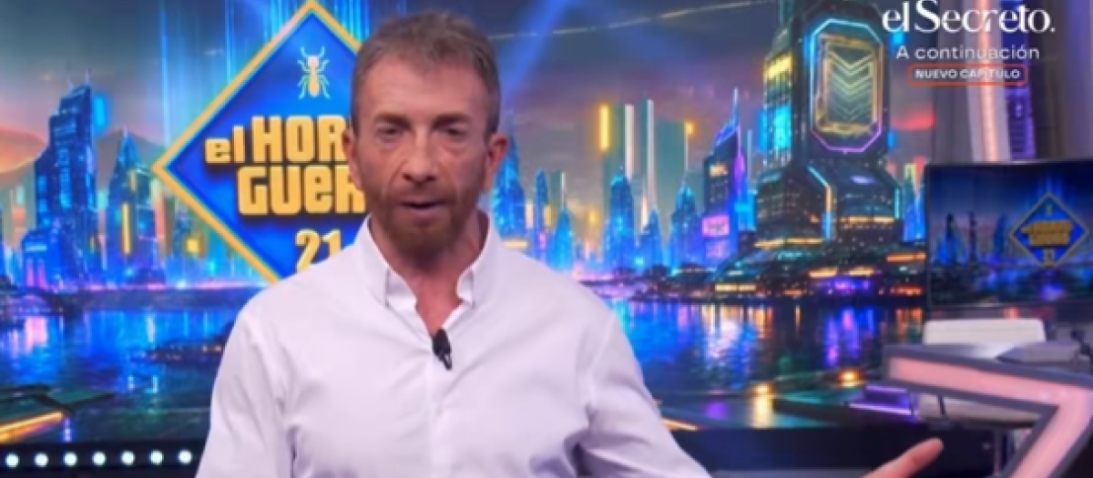 Pablo Motos, este lunes en su regreso a El Hormiguero