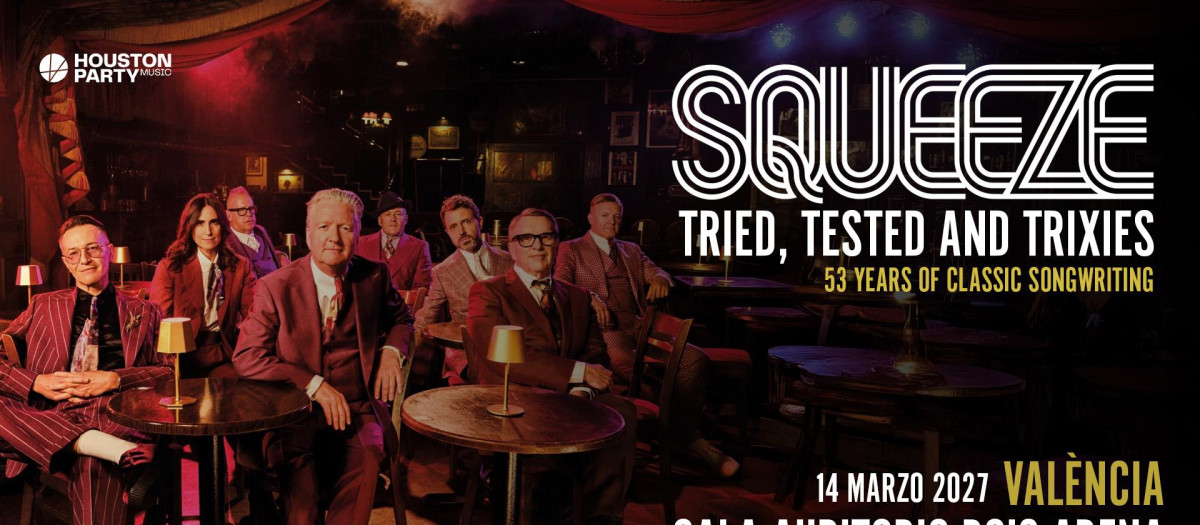 Cartel del Concierto Squeeze