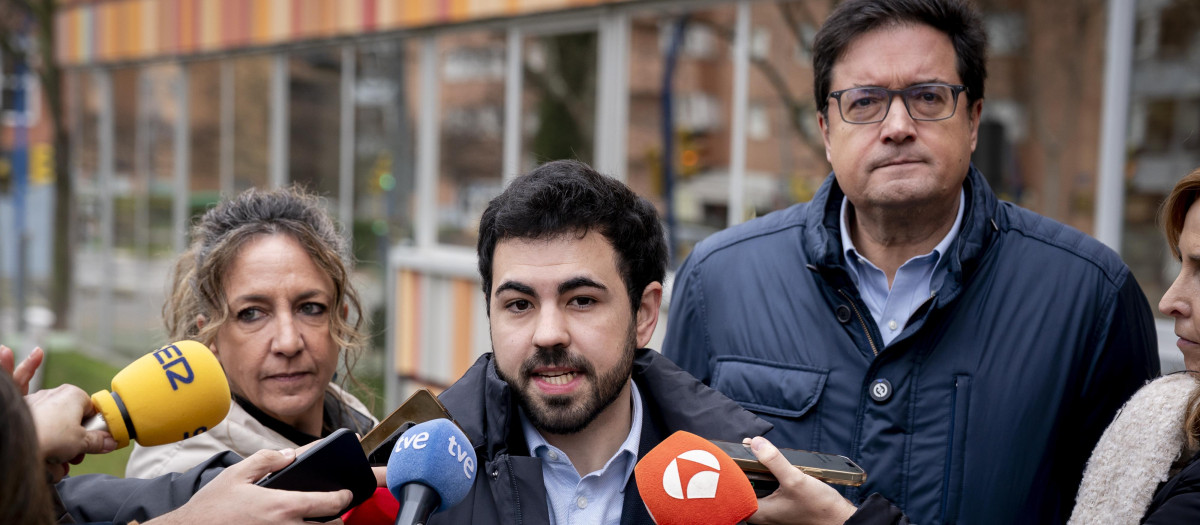 El secretario general del PSOE en Leganés, Miguel Recuenco