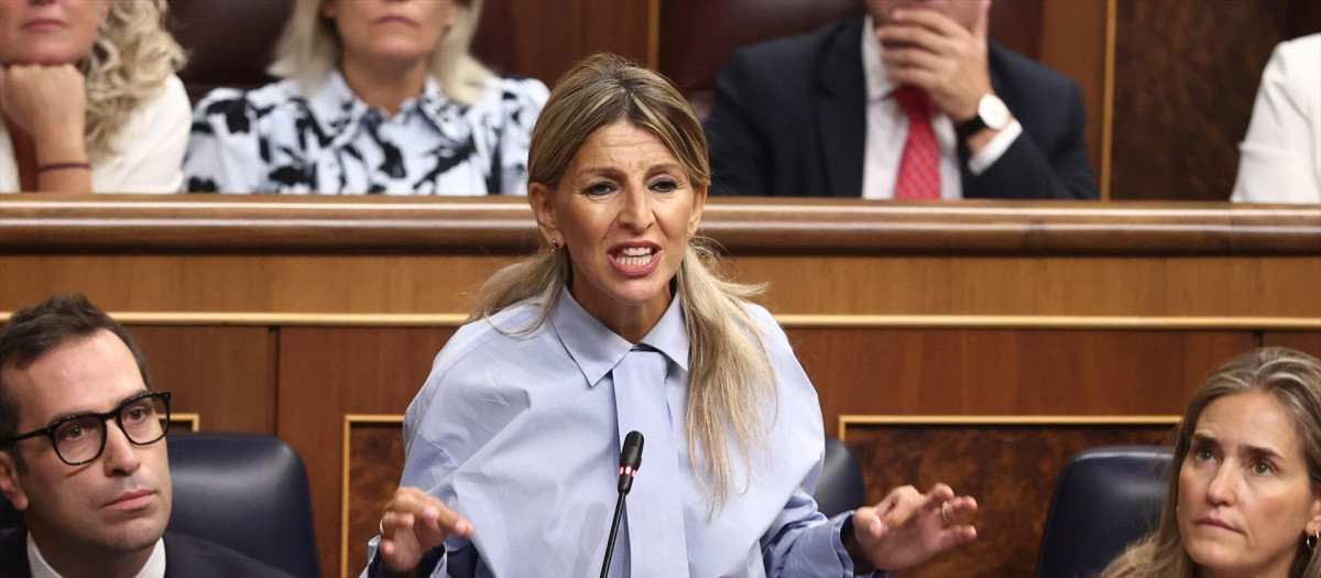 La vicepresidenta segunda y ministra de Trabajo y Economía Social, Yolanda Díaz.