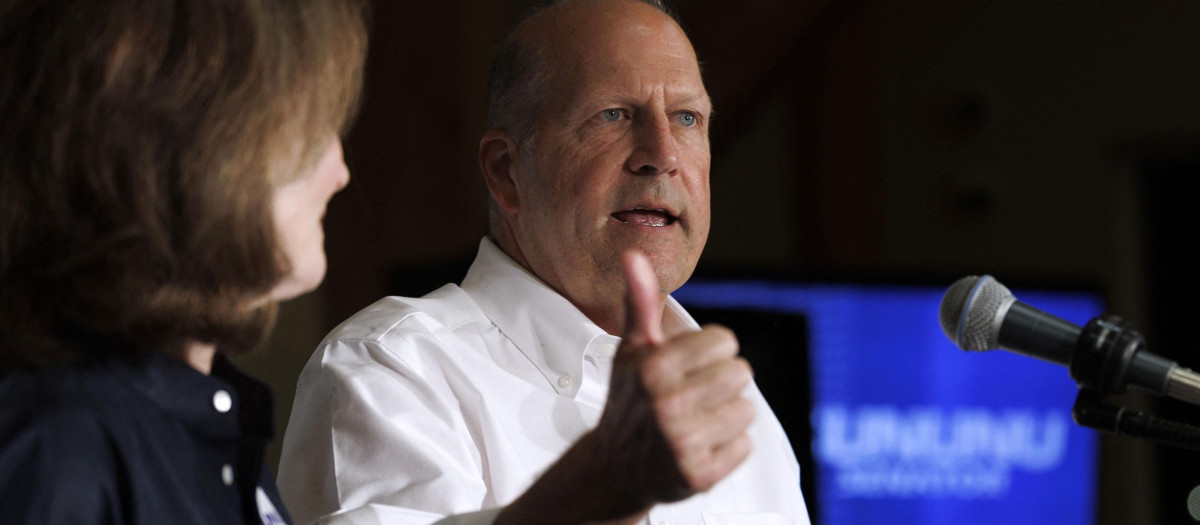 John Sununu, candidato a senador por el Partido Republicano en New Hampshire