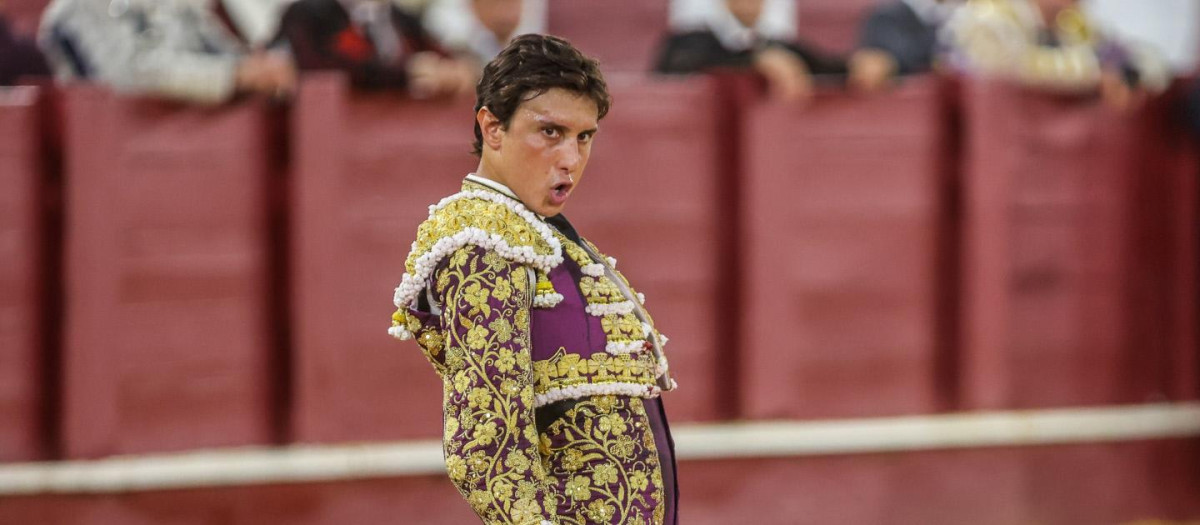 Roca Rey en la feria taurina de Málaga
