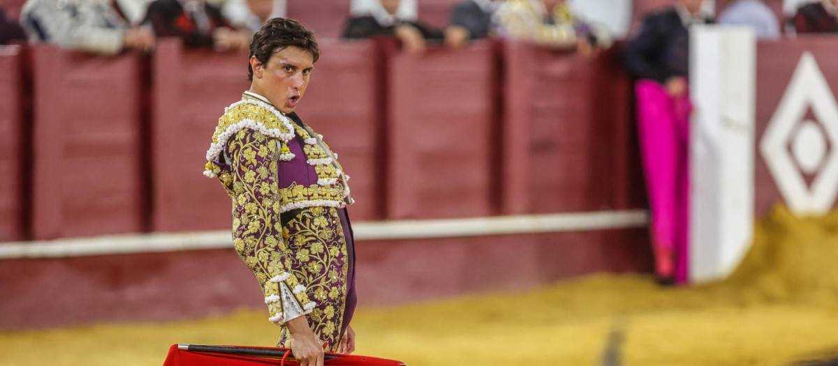 Roca Rey en la feria taurina de Málaga
