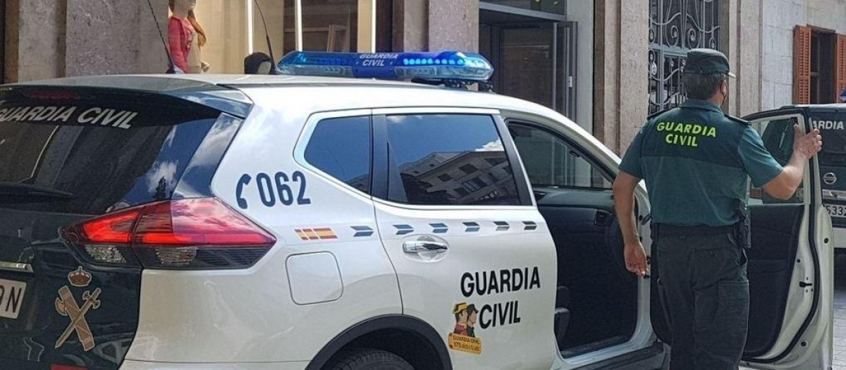 Un agente de la Guardia Civil, en una imagen de archivo