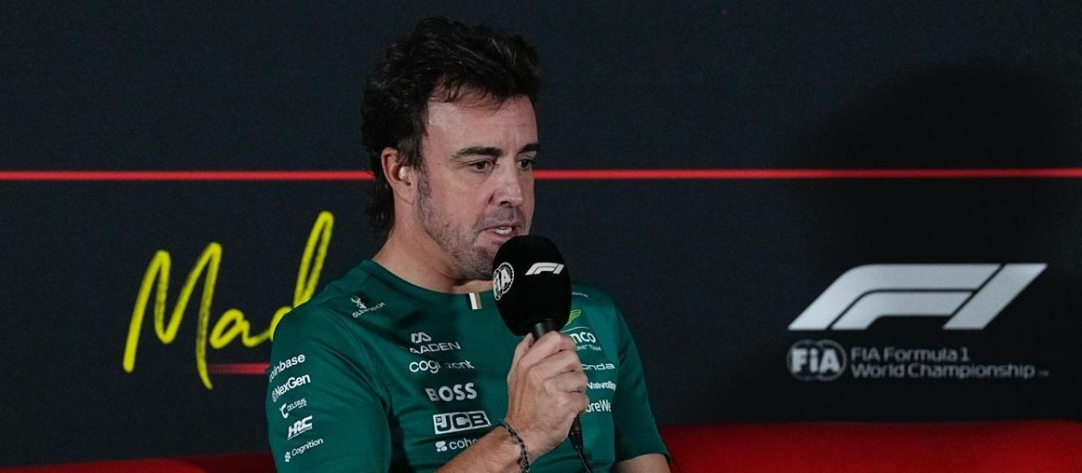 El piloto español de Fórmula 1 Fernando Alonso (Aston Martin), en el GP de ESpaña 2026.

OSCAR J. BARROSO / AFP7 / EUROPA PRESS
10/9/2026 ONLY FOR USE IN SPAIN