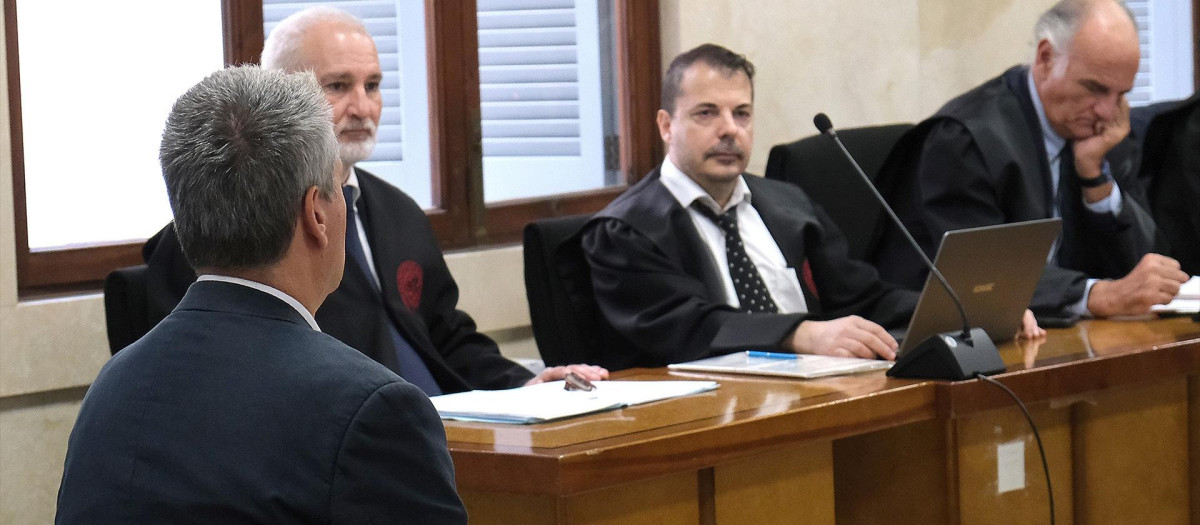 Un momento del juicio celebrado en la Audiencia Provincial de Palma en 2025.