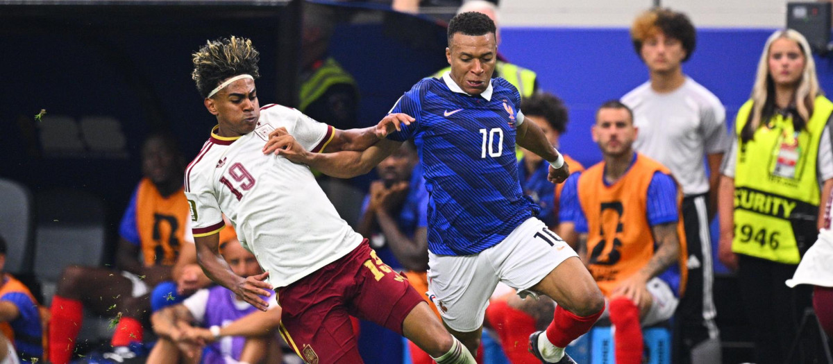 Kylian Mbappé y Lamine Yamal, en el España - Francia de las semifinales del Mundial 2026
