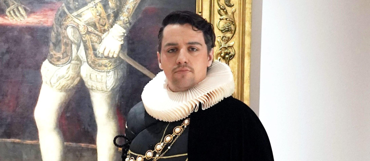 Un actor que representará a Felipe II con motivo de la celebración de los 500 años de su nacimiento