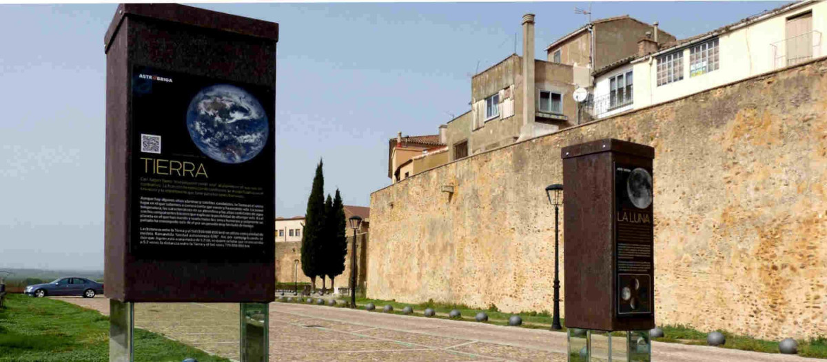 La Tierra y la Luna, en Ciudad Rodrigo