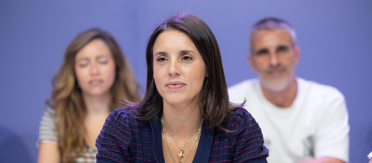 Irene Montero, eurodiputada de Podemos