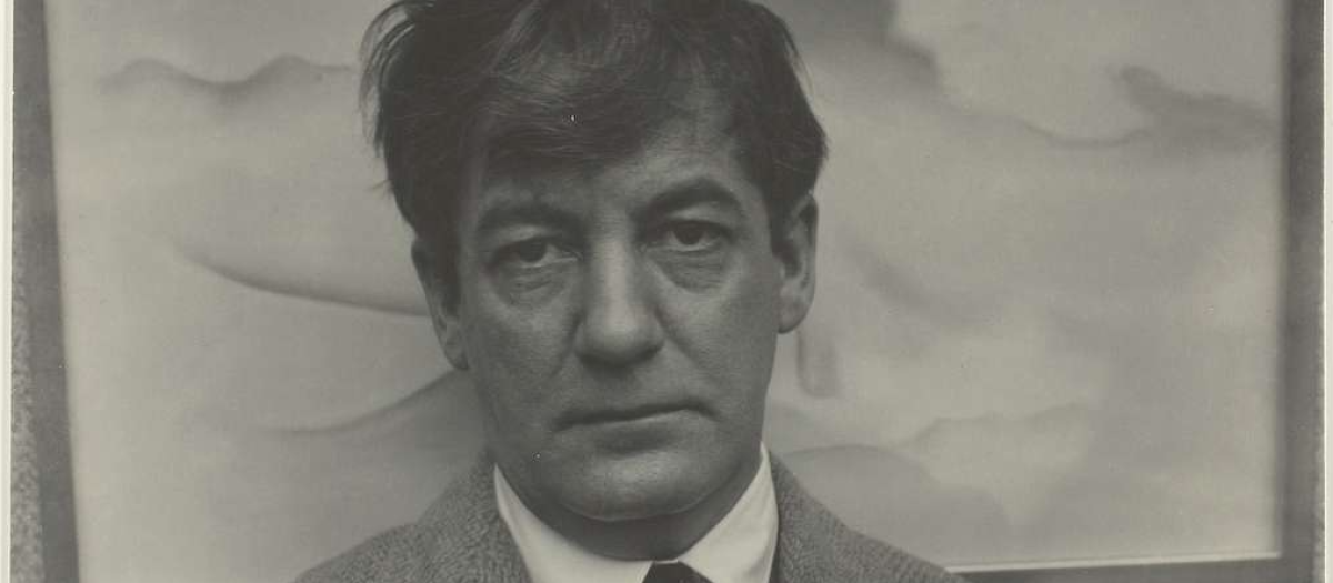 El escritor Sherwood Anderson en 1923