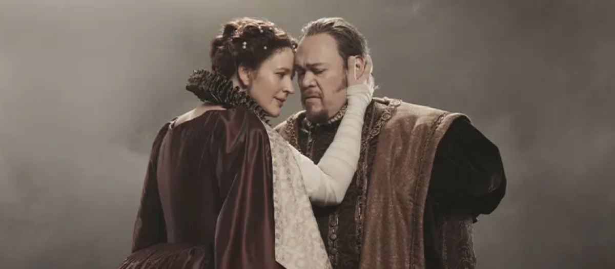 La soprano Lise Davidsen y el barítono Quinn Kelsey en Macbeth en el Met
