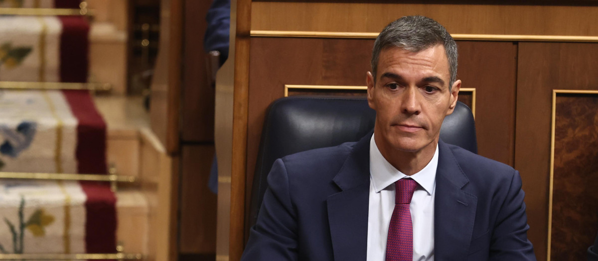 El presidente del Gobierno, Pedro Sánchez