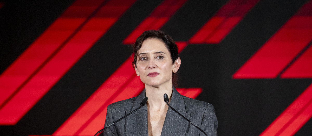 La presidenta de la Comunidad de Madrid, Isabel Díaz Ayuso