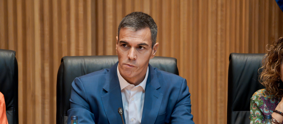 El presidente del Gobierno, Pedro Sánchez