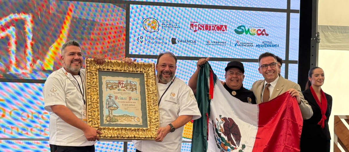 Imagen de los ganadores del concurso