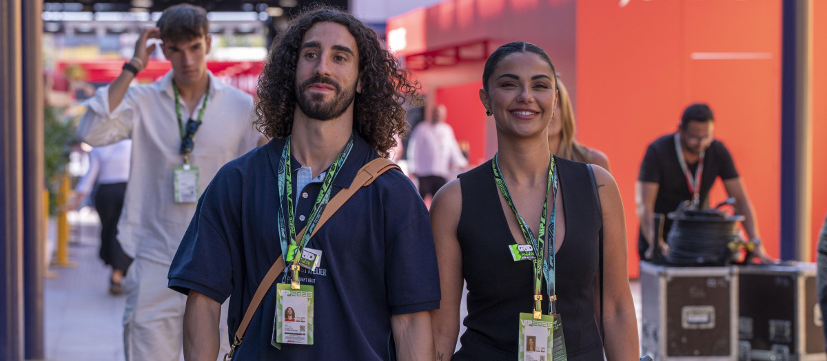 September 13, 2026, Madrid, Madrid, Spain: MARC CUCURELLA  and CLAUDIA RODRIGUEZ during the Formula 1 Grand Prix of Spain, which will take place in Madrid from Friday, September 11, through Sunday, September 13, 2026, at the new MADRING circuit, located near IFEMA Madrid and Valdebebas.,Image: 1134361368, License: Rights-managed, Restrictions: , Model Release: no  , Credit line: Oscar Manuel Sanchez / Zuma Press / Europa Press