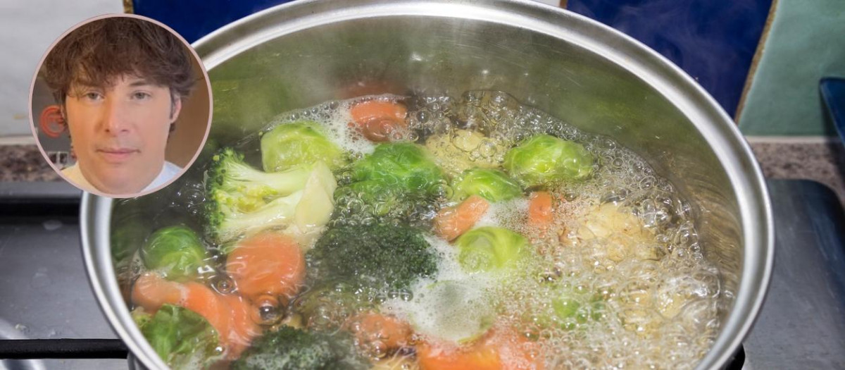 Jordi Cruz explica cómo cocer las verduras