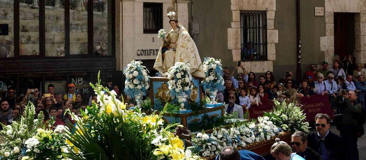 Cofradía Nuestra Señora de la Virgen de la Alegría, Burgos