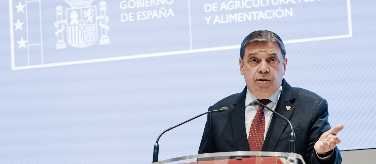 El ministro de Agricultura, Pesca y Alimentación, Luis Planas