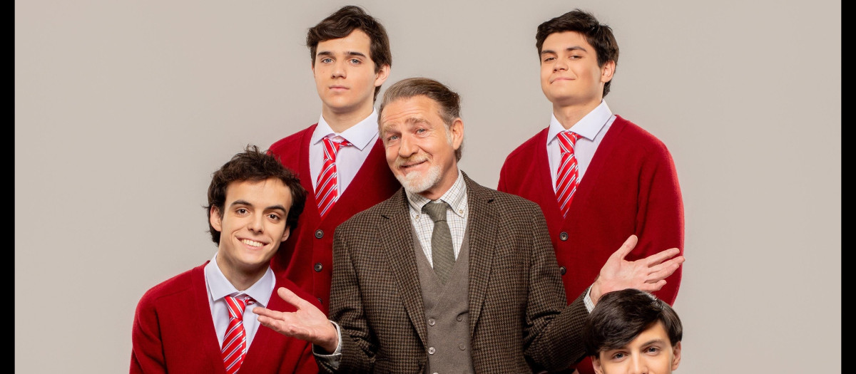 Imagen promocional de 'El club de los poetas muertos', en el teatro madrileño La Latina